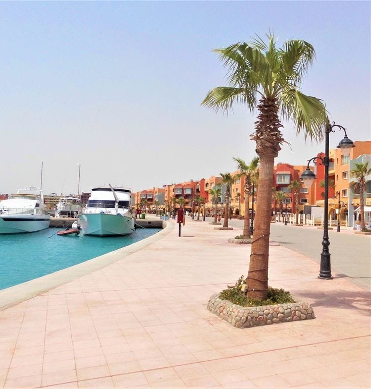 Hurghada Marina, captured with Egypt Tour Magic.