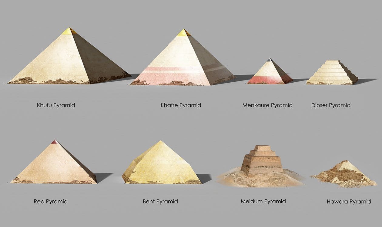 Pyramids in egypt 1