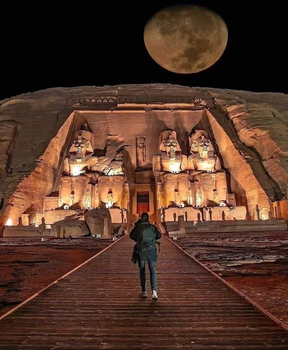 Abu Simbel Temple in Aswan, captured with Egypt Tour Magic.
