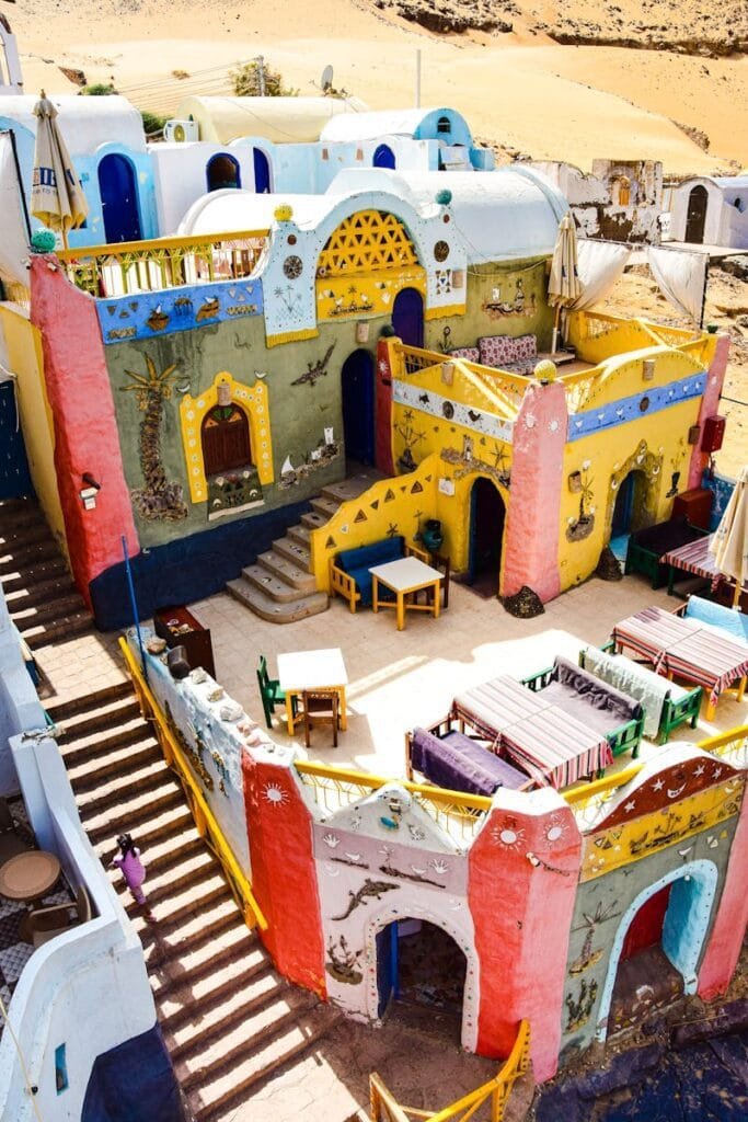 aswan Nubian houses in Aswan