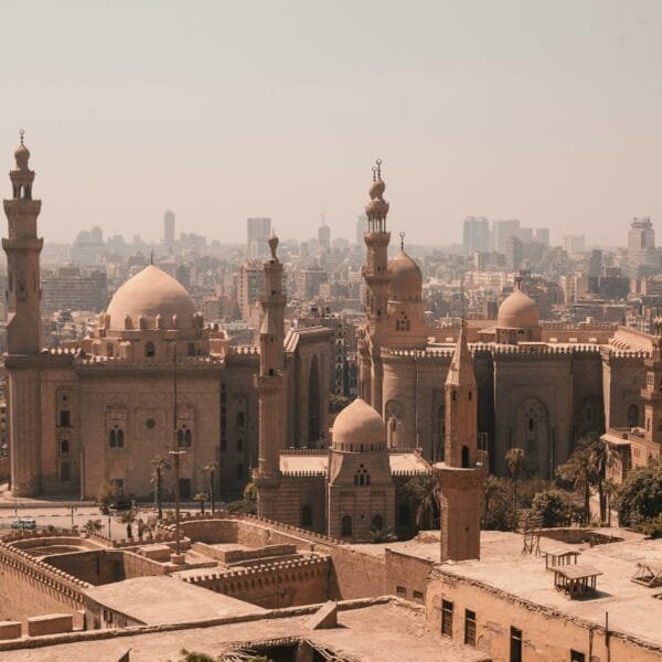 Old Cairo, showcasing historic churches, ancient mosques, and vibrant markets, offering a glimpse into Egypt's rich heritage