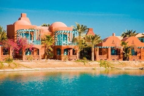 El Gouna, a beautiful resort town on the Red Sea, featured on Egypt Tour Magic.