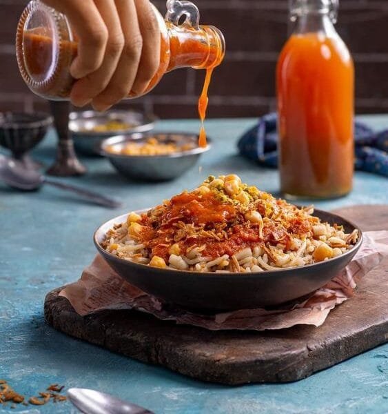Koshari, captured with Egypt Tour Magic.