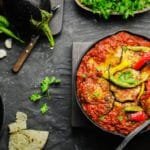 Egyptian food Moussaka