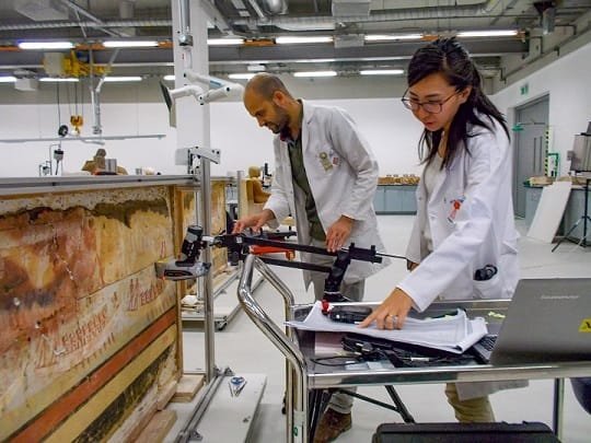 A World-Class Conservation Facility for the grand egyptian museum