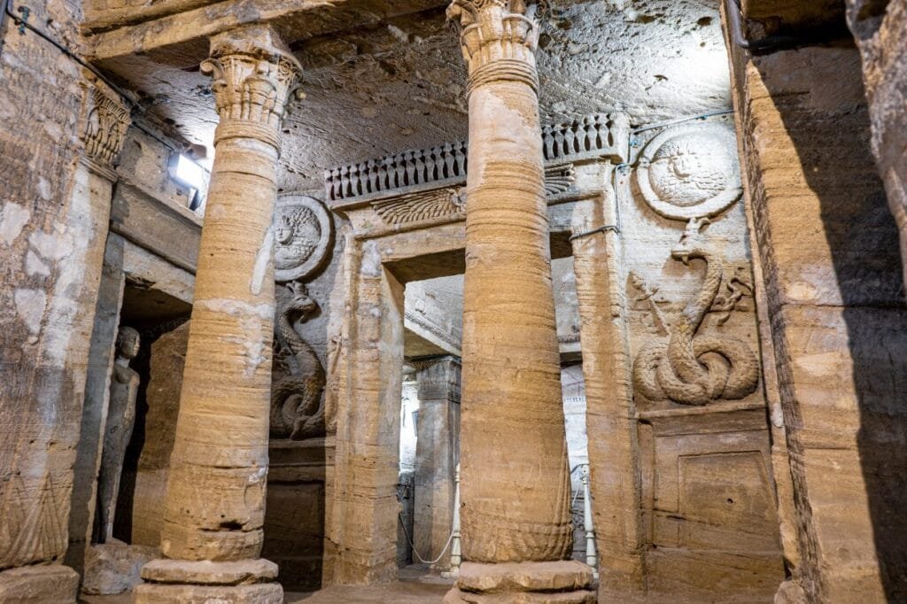 Catacombs of Kom El Shoqafa- Egypt tour magic