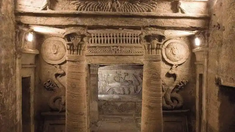 Catacombs of Kom El Shoqafa- Egypt tour magic