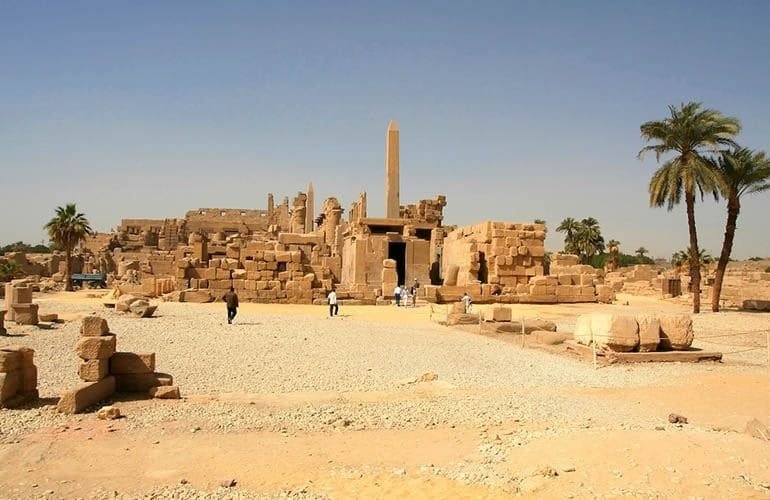 The Archaeological Remains of the Temple of Memphis