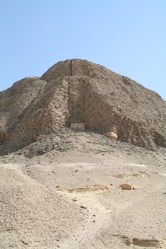 The Pyramid of Amenemhat II