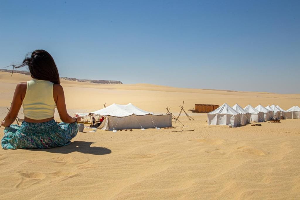 camping in el fayoum Oasis - Egypt tour magic