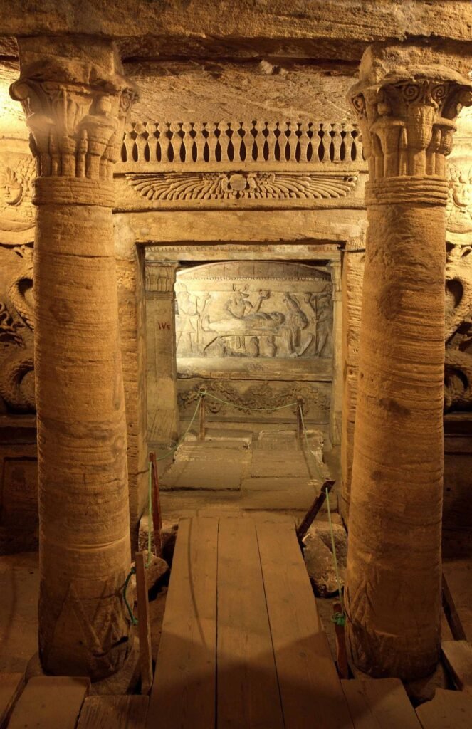 catacombs of kom el shoqafa alexandria