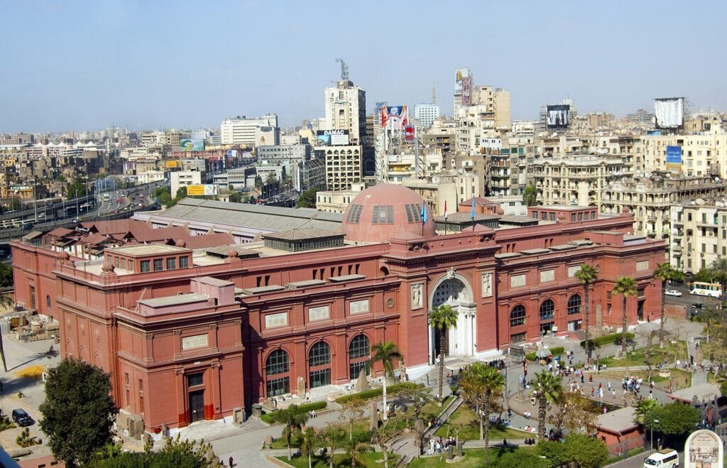 the Egyptian museum with Egypt tour magic