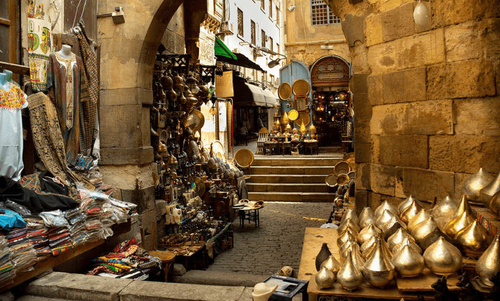 The Old Cairo Bazaar A Blend of Culture and Commerce
