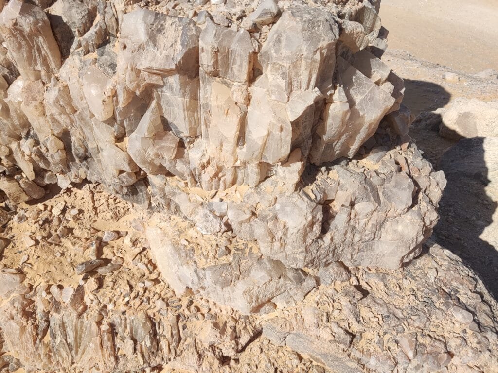 crystal mountain in Egypt
