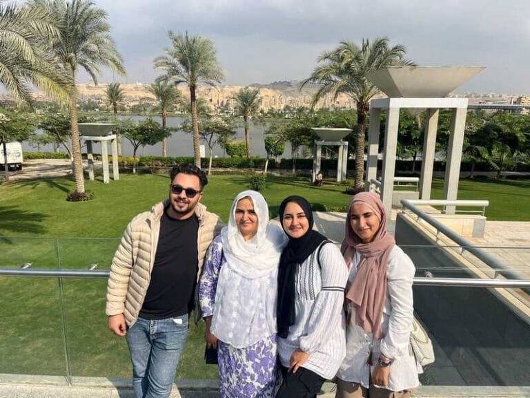 "National Museum of Egyptian Civilization in Cairo, featuring ancient artifacts, mummies, and exhibits showcasing Egypt's rich cultural heritage.