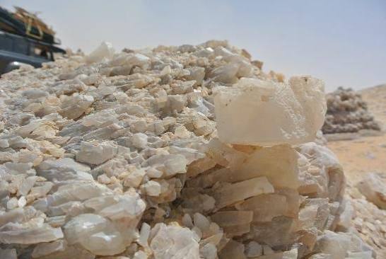 Crystal mountain Bahariya Oasis - Egypt