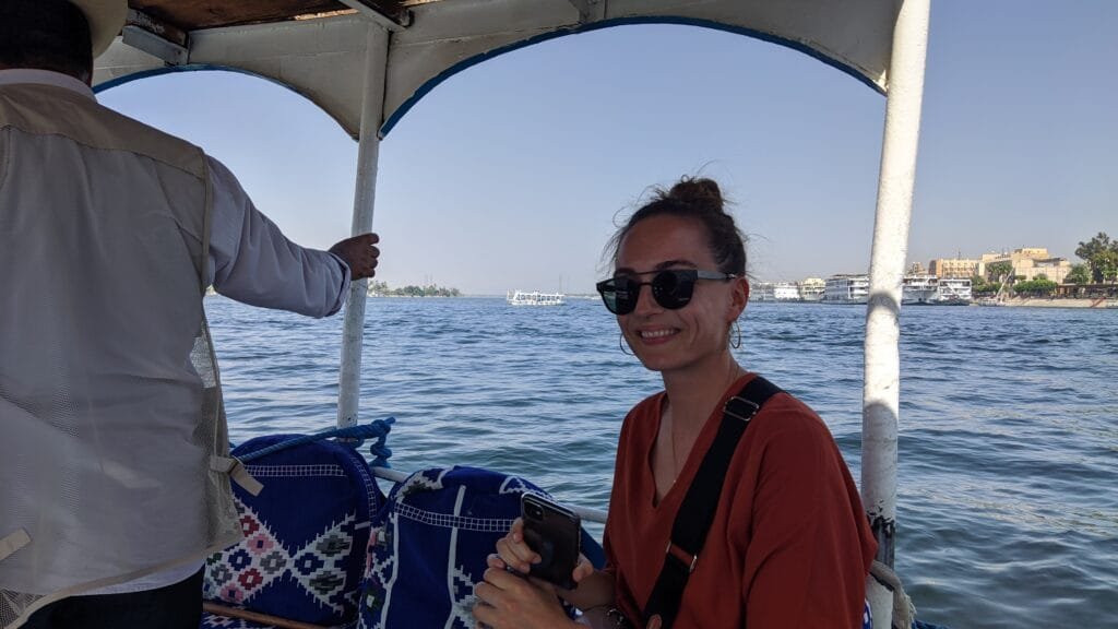 Nile boat ride experience in Luxor with Egypt Tour Magic.