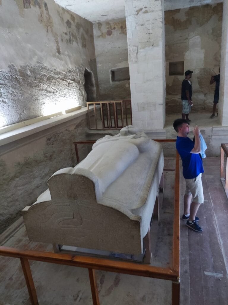 Inside the Valley of the Kings in Luxor with Egypt Tour Magic.