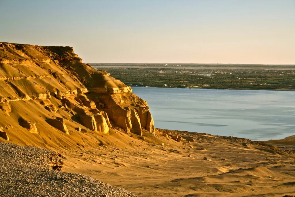 Lake Qarun Fayoum Egypt