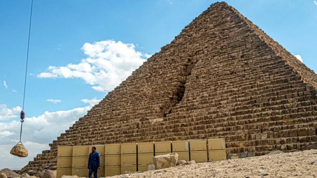 Menkaure Pyramid - Egypt tour magic