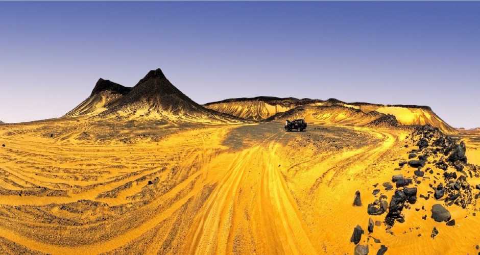 black desert Bahariya Oasis - Egypt tour Magic