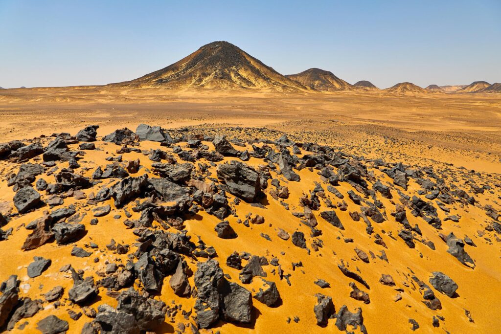 black desert Bahariya Oasis - Egypt tour Magic