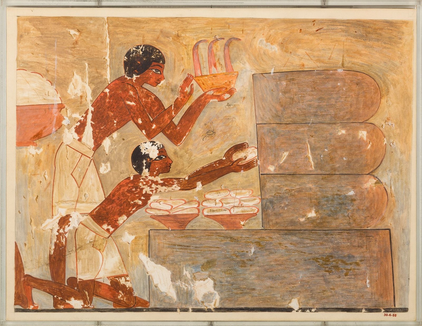 Ancient Egypt Gathering Honey Tomb of Rekhmire MET Open Domain