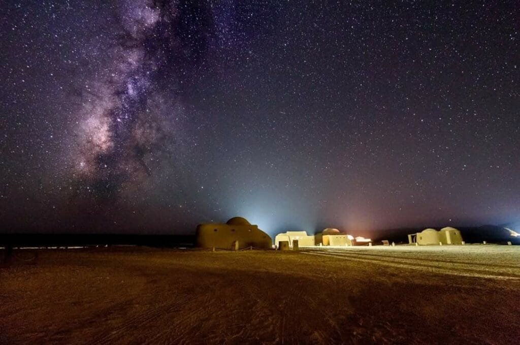 Camping in the Desert