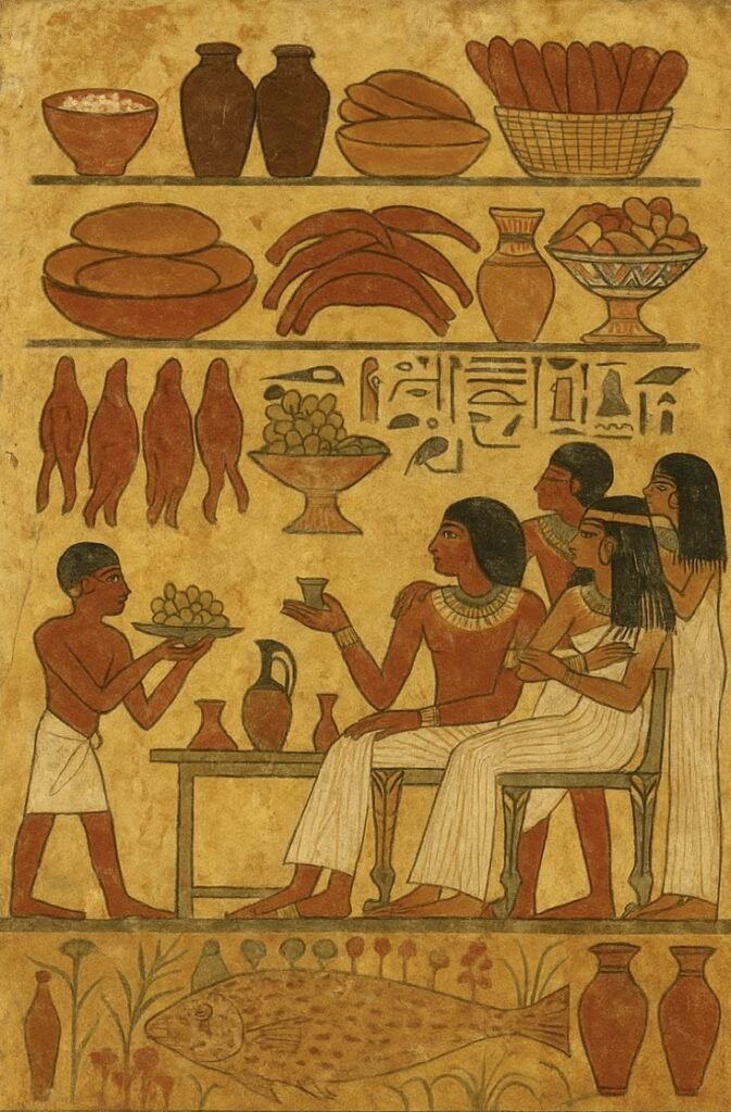 Food in ancient Egypt The Nectar of the Gods