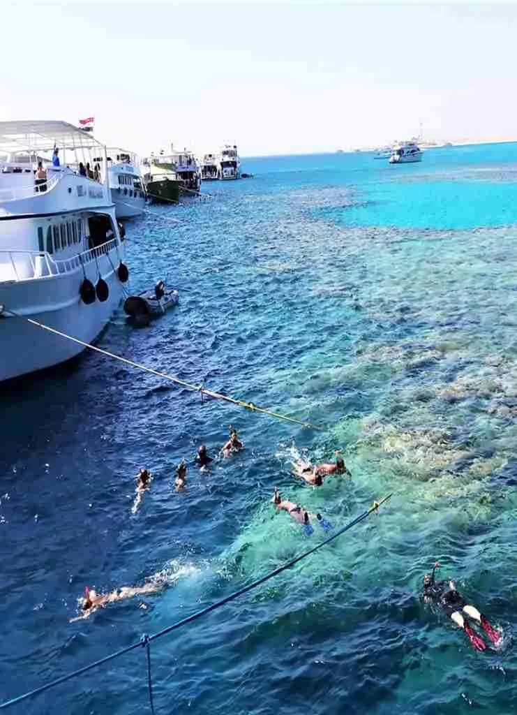 Snorkeling trip to Sharm El Naga bay from el gouna