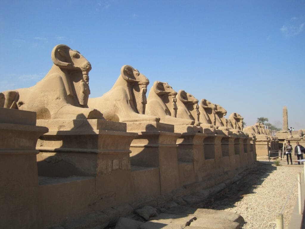 The Avenue of Sphinxes With Egypt tour magic