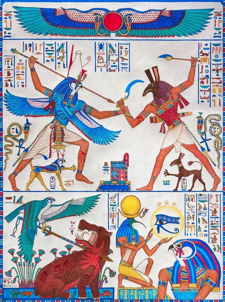 The Myth of The Contendings of Horus and Set.htm 1