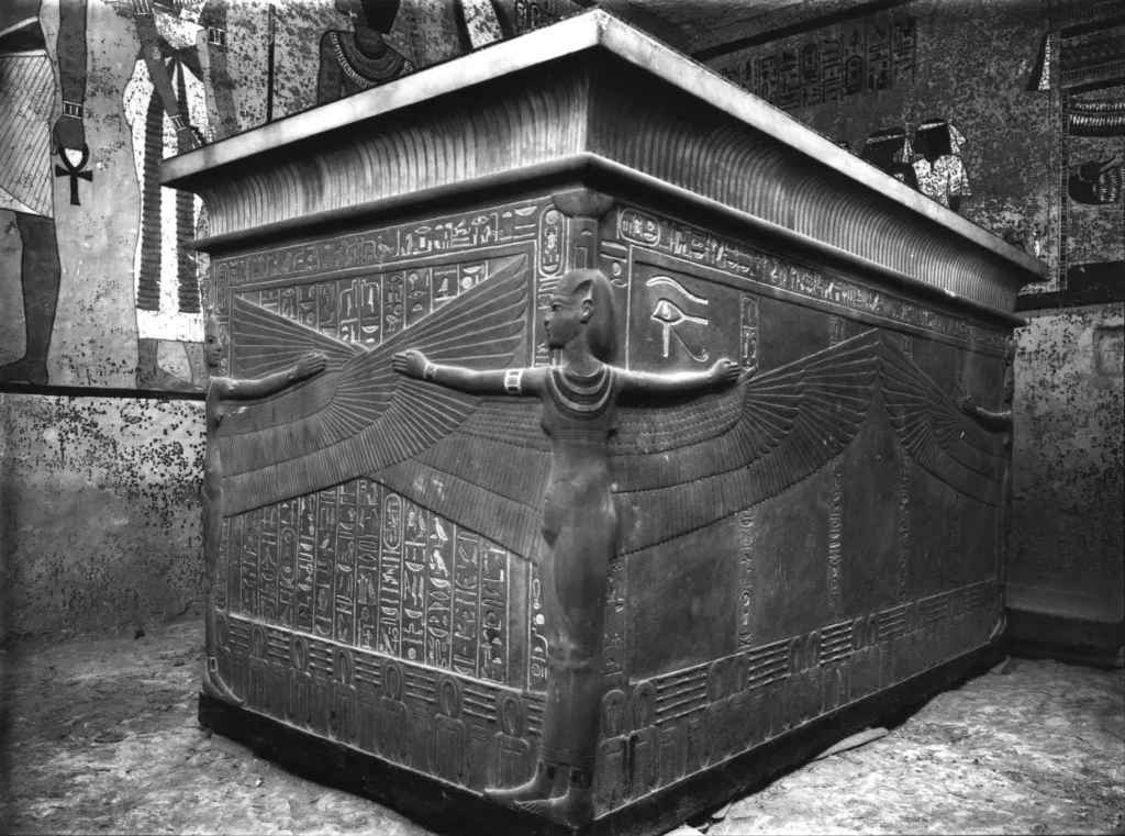 Tutankhamun’s Granite Sarcophagus