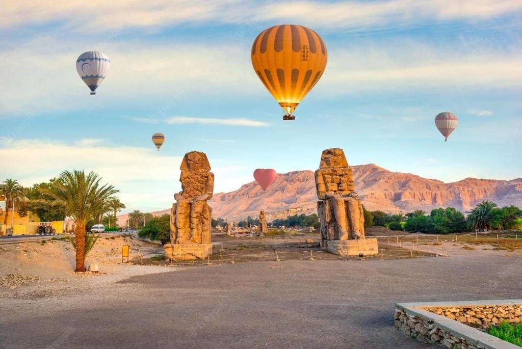 hot air balloon - Egypt tour magic