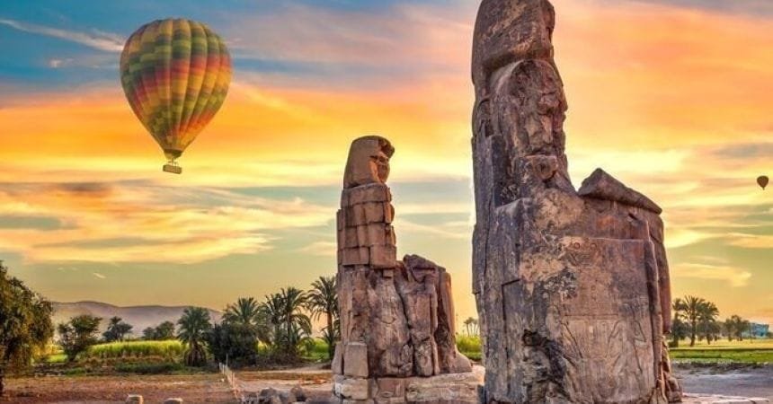 A Unique Perspective of Ancient Luxor