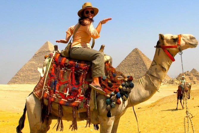 Camel Rides at the Pyramids of Giza