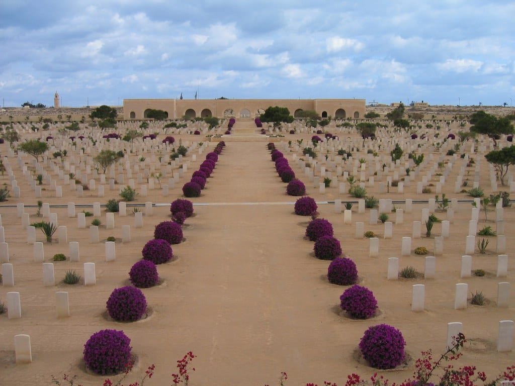 El Alamein war cemetery