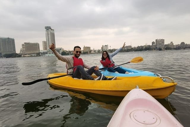 Kayaking the Nile - Egypt tour magic