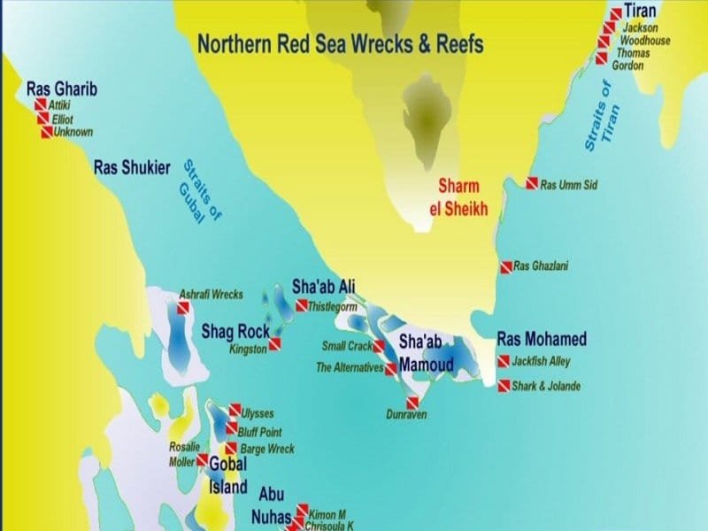 Popular Scuba Diving Sites in the Red Sea