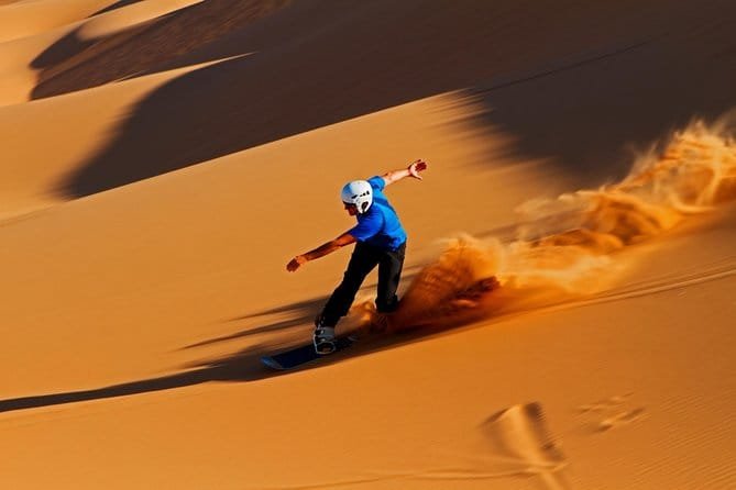 Sandboarding in Egypt