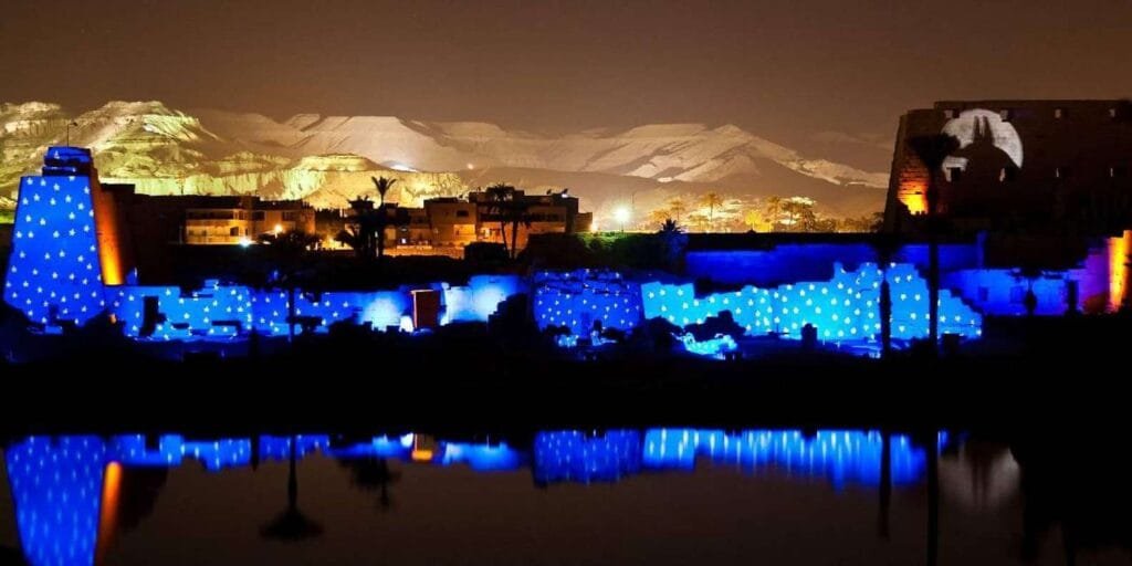 Sound and Light Show at Karnak Temple
