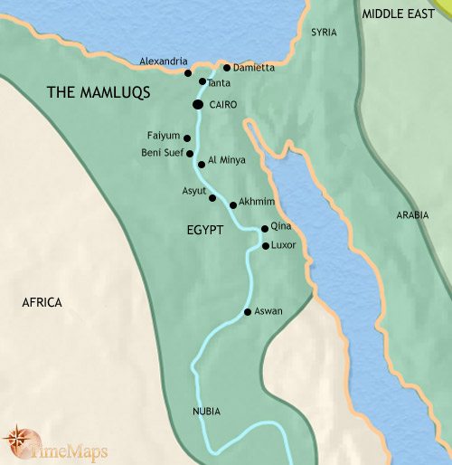 The Borders and Expansion of Ancient Egypt Through the Ages