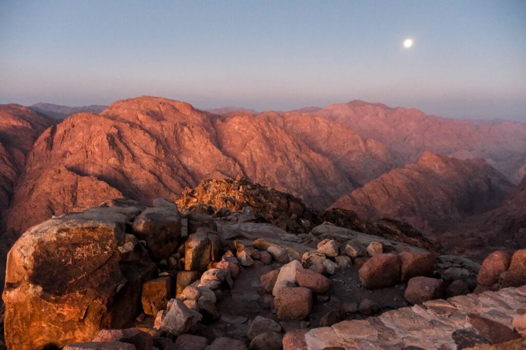 The Cave of the Mountain of the Moon (Sinai Peninsula)