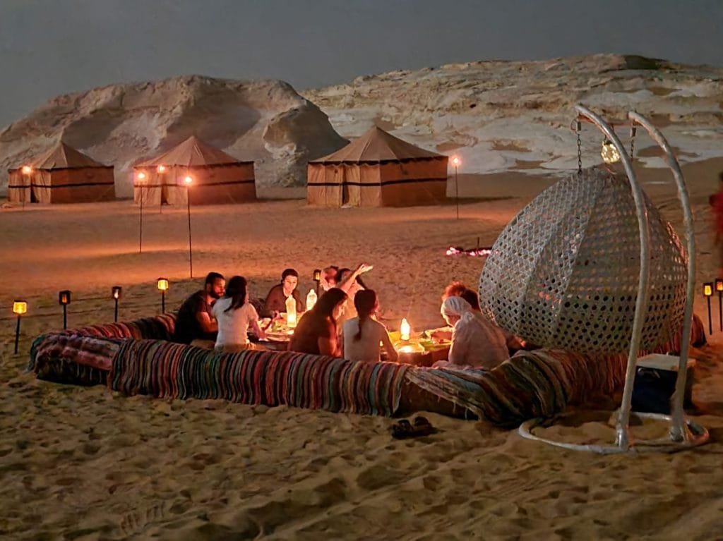 Camping in the Desert - Egypt tour magic