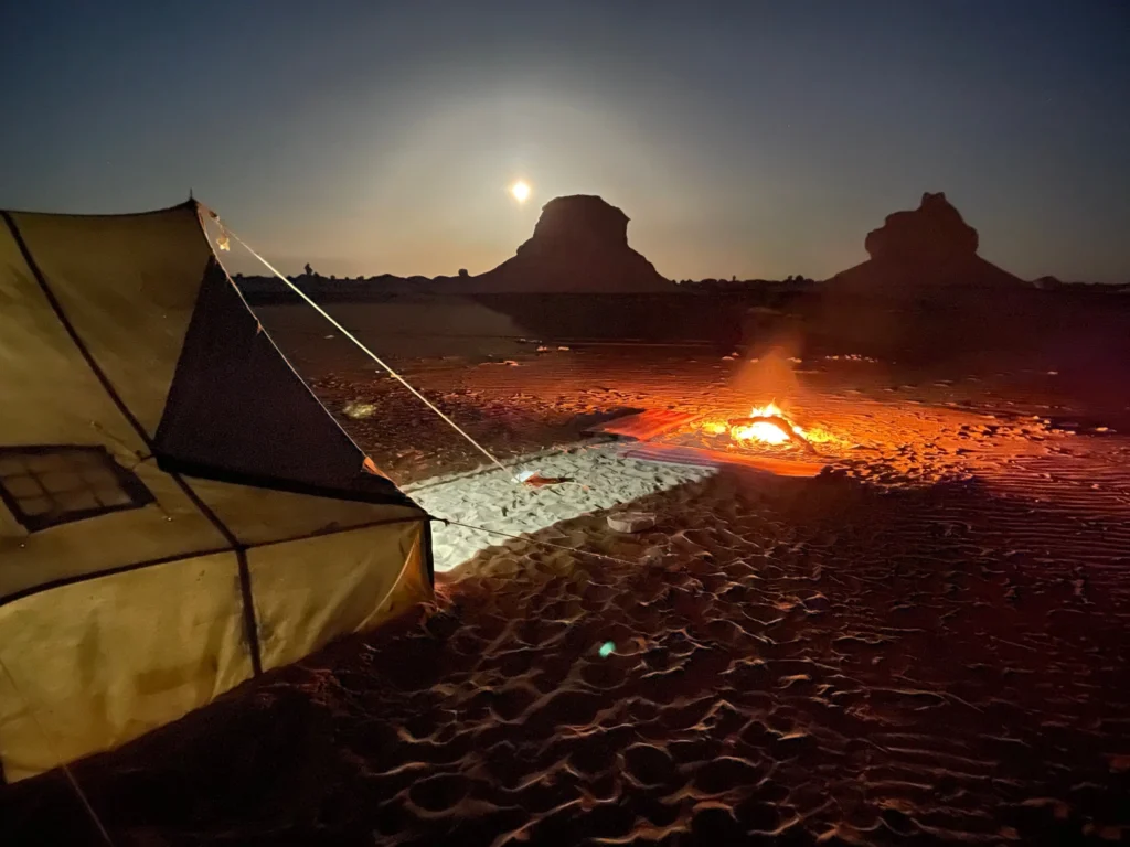 Camping in the Desert - Egypt tour magic