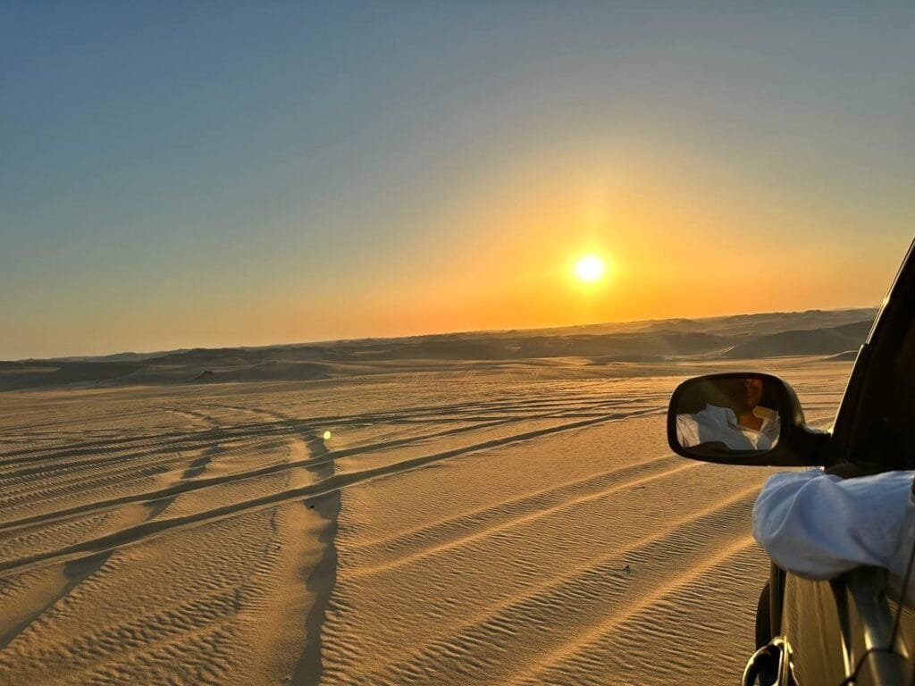 Sunset at El Fayoum Oasis
