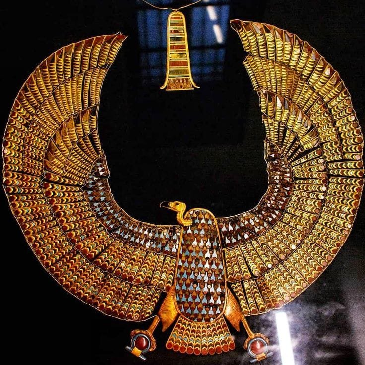 The Gold Collar of king tut - Egypt tour magic