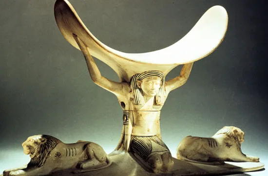 The Gold Headrest of king tut - Egypt tour magic