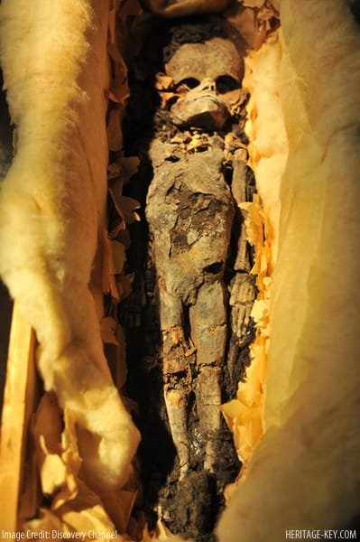 The Mummified Fetus of king tut - Egypt tour magic