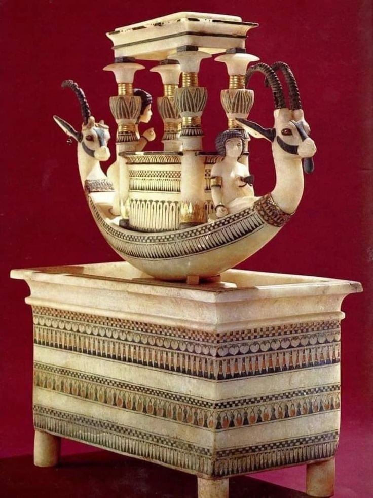The Alabaster Vessels King Tutankhamun